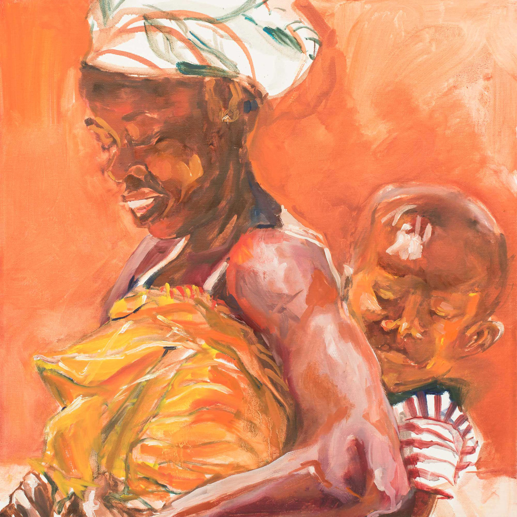 African and Child